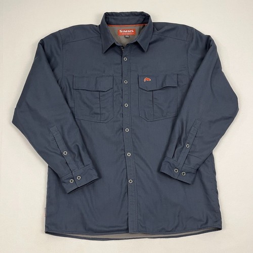 Simms shirt jacket mens large - shirt,