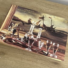 Vintage Lindt Liquor Chocolate Box Empty Tv Prop Display