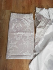 Laura Ashley Josette Dove grey curtains 54 x 65 inches V. Good/Excellent Conditi