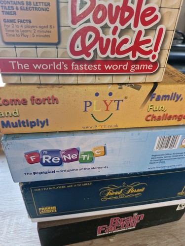 Job lot board games - job, (qty