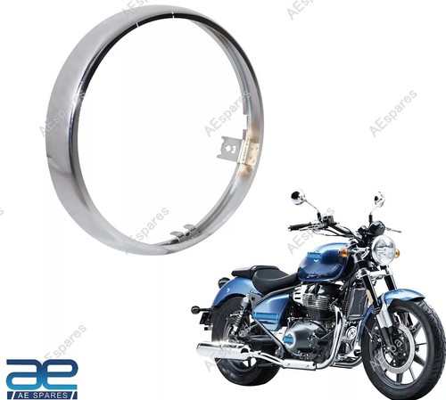Head lamp ring rim chrome - lamp, fits