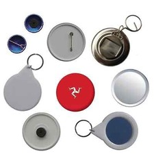 Isle of Man Flag Pin Button