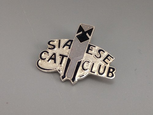 The siamese cat club enamel - cat,