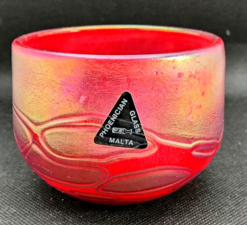 Phoenician glass malta red - phoenician,