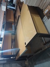Large Heavu Duty  Office Desks for Cheap With Lockable Storage Drawers