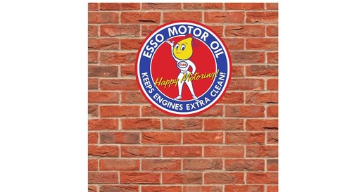 Happy motoring esso round - happy,