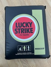 Lucky Strike Backpack /Seat Cushion/Waterproof Poncho Monaco F1 Grand Prix