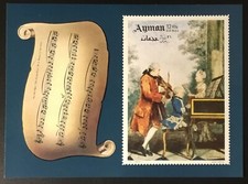 Ajman - miniature sheet MNH