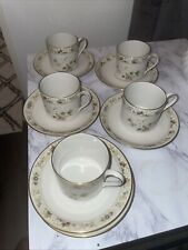 107 Vintage Royal Doulton Mandalay Cups And Saucers X 5