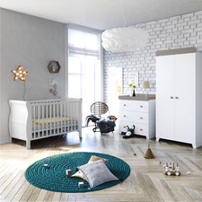 Puggle Alderley Sleigh Cot Bed