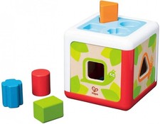 Shape Sorting Box 5pc Toddler Activity Early Melodies Hape E0507 Age 12 Months +
