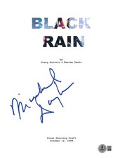 MICHAEL DOUGLAS SIGNED