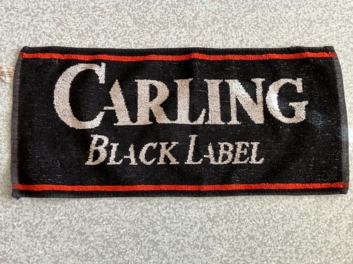 Carling black label used - label,