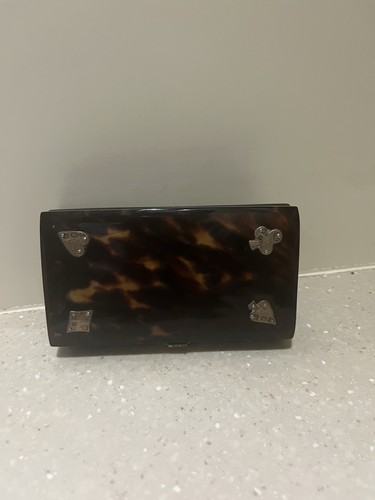 Tortoise shell and silver - shell,