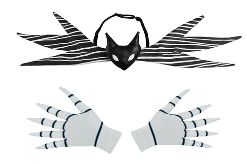Jack bowtie with - with, gloves