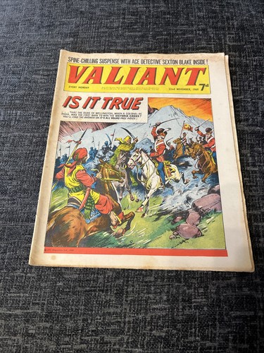 Valiant comic 22 november - comic,