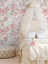 Pink Peony Peel & Stick