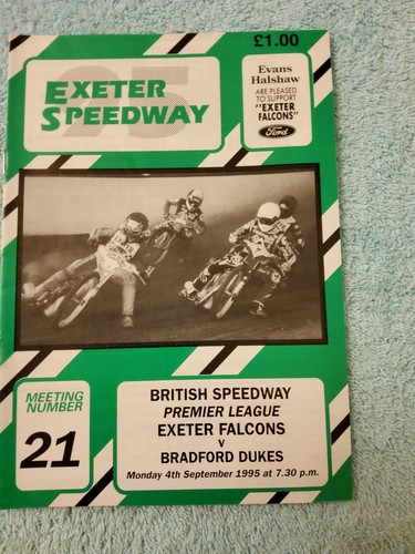 Exeter speedway 1995 - 1995, original