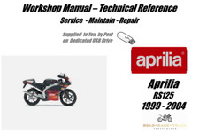 Aprilia RS125 RS 125 Service