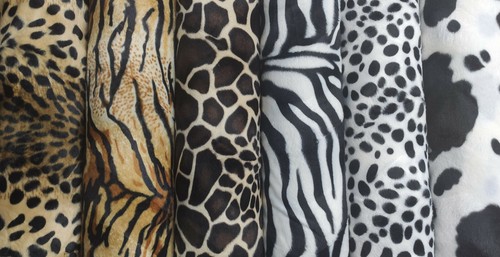 Super soft animal print velboa - super,