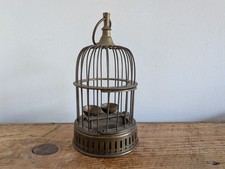 Vintage miniature brass bird - miniature,