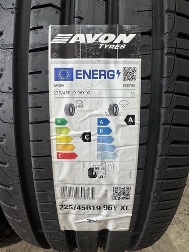 225 45r19 avon zx7 tyres - 225/45r19,