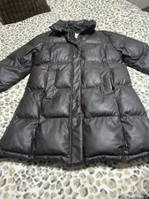 Steve Madden Woman’s Chocolate Brown Long Length Coat Size XL (16-18) Worn Once