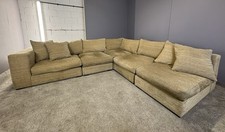 Large Beige modular corner