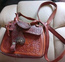 Vintage Hand Tooled Leather