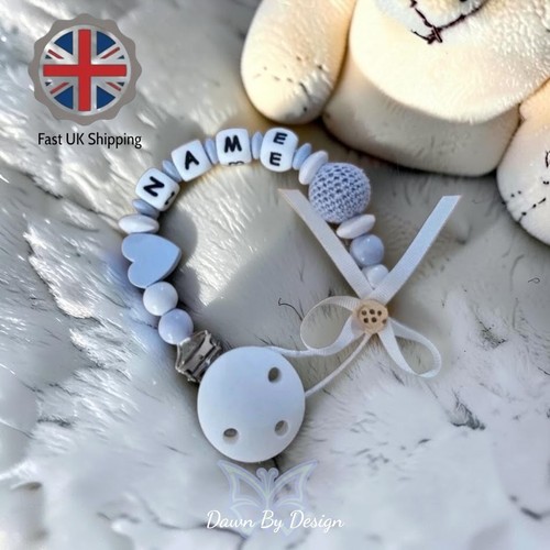 Wooden dummy clip personalised - clip,