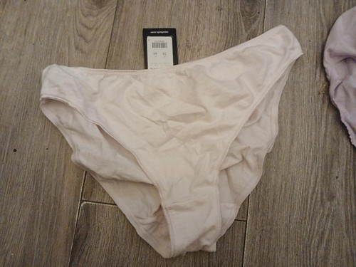 Ladies white cotton lycra - , high
