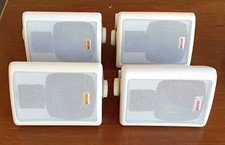 4x Nuvo WA-30SPKR Wall Mounted Speakers 40w 4 OHM