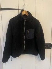 Bershka Black Borg Fleece