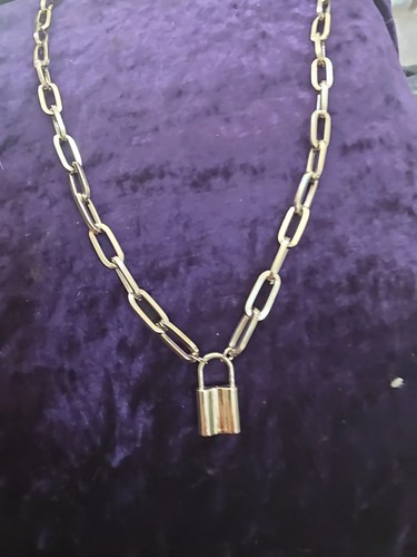 Silver chunky chain - chunky,