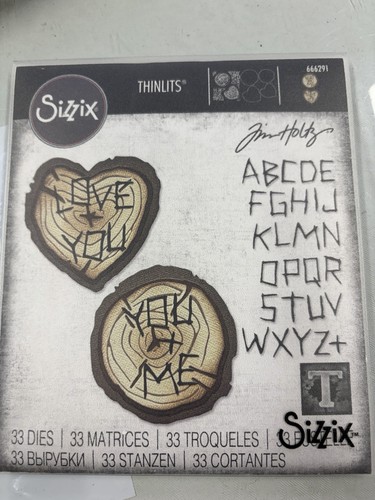 Sizzix tim holtz thinlits die - tim,