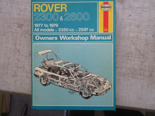 Rover sd1 2300 2600 haynes - rover,