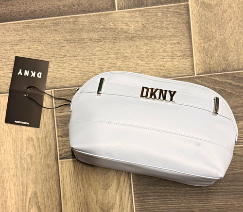 Dkny light blue faux leather - light,