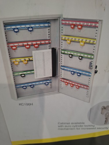 Lockable key cabinet - lockable,