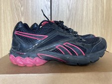 Womens Reebok Black & Pink DMX RIDE Trainers uk 4.5