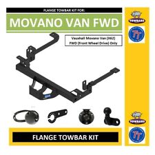 Towbar Vauxhall Movano Van FWD May 2010to 2021 Flange Tow-Trust TR7A Tow Bar Kit