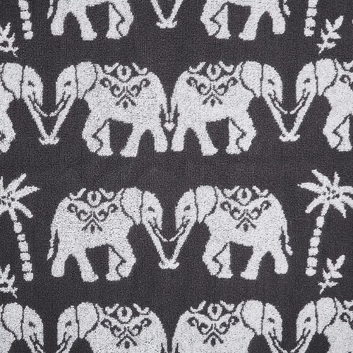 New elephants towel silver - new,