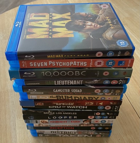 Movie bluray bundle action - 18,