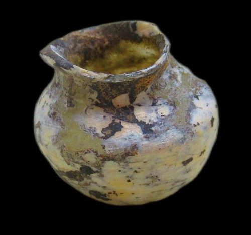 Ancient roman glass iridescent - glass,