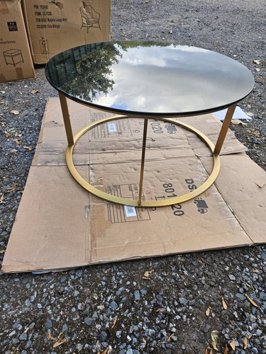 Tamra brass coffee table - tamra,