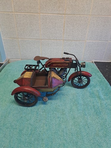 Vintage handmade tin plate - vintage,