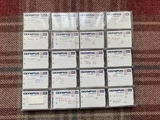 Olympus  Micro Audio Cassette Tape Job Lot XB 60 x20