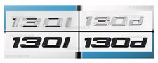 BMW Letters 130i 130d Emblem