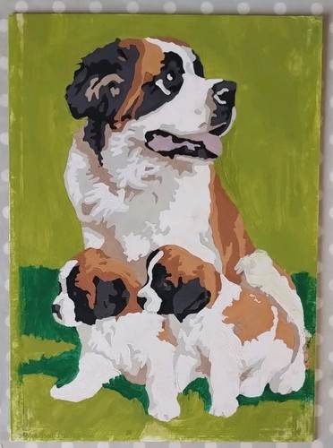 Painting card no artist - no,