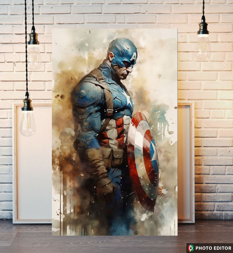 Superhero captain america - captain,