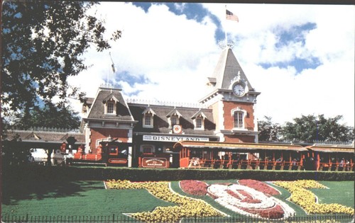 Vintage disneyland main street - disneyland,